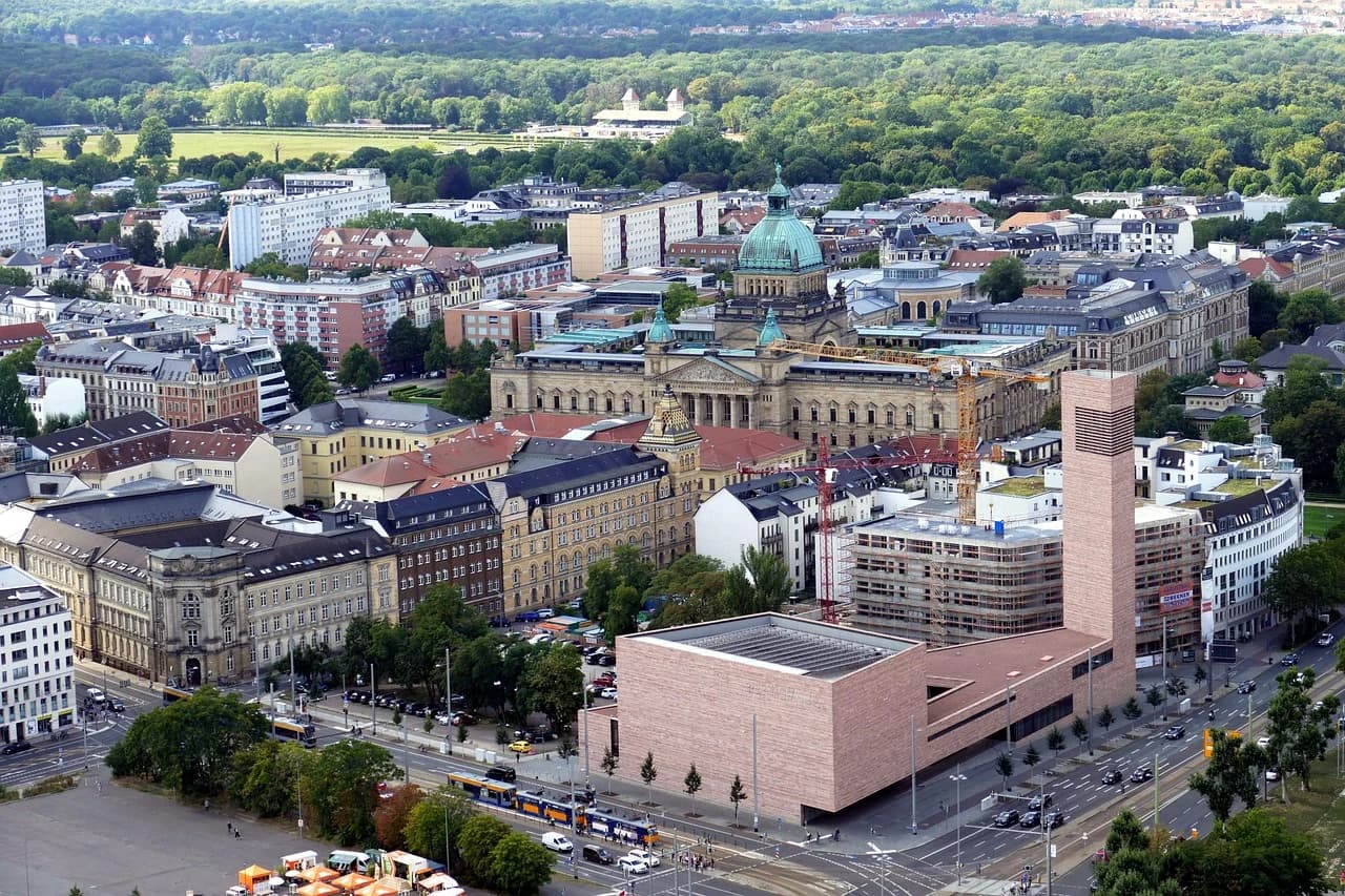 Leipzig – Thomaskirche und Innenstadt
